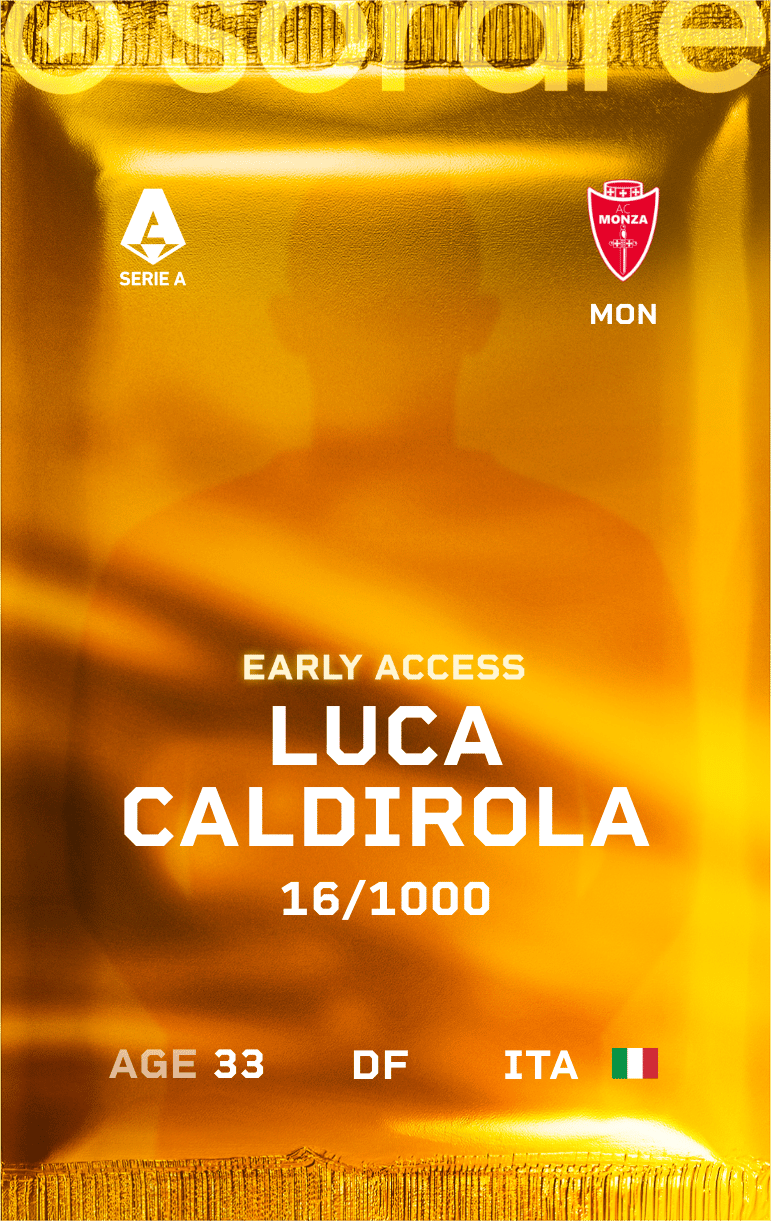Luca Caldirola 2024-25 • Limited 16/1000