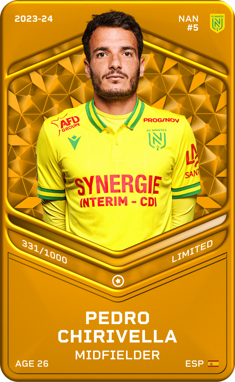 Pedro Chirivella 2023-24 • Limited 331/1000