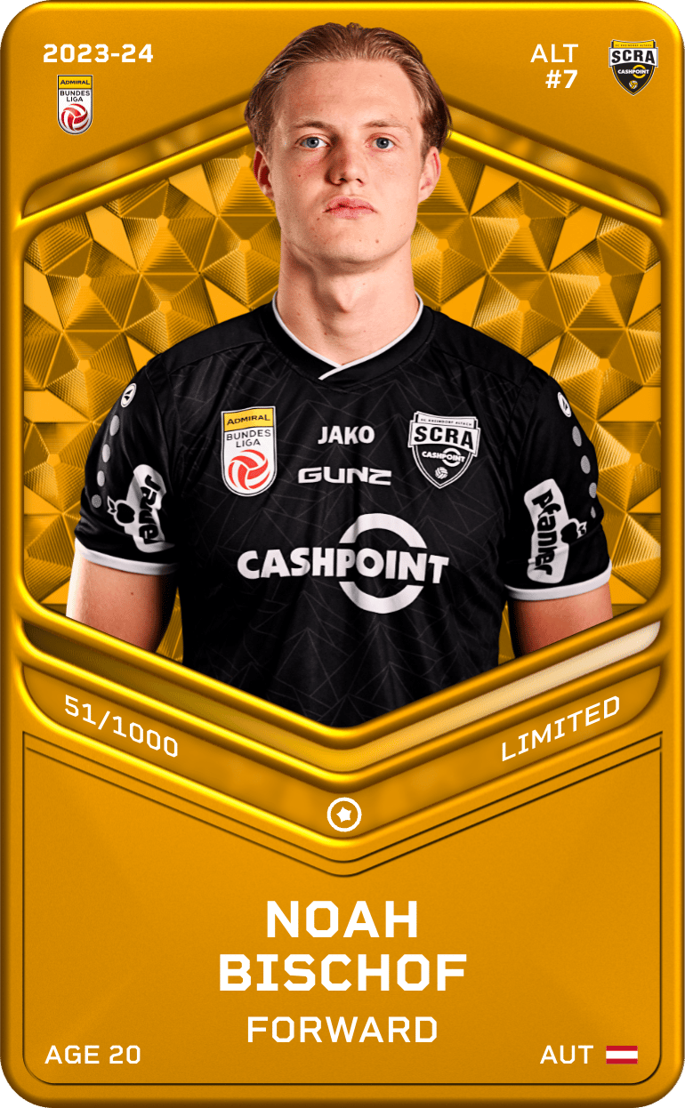 Noah Bischof 2023-24 • Limited 51/1000