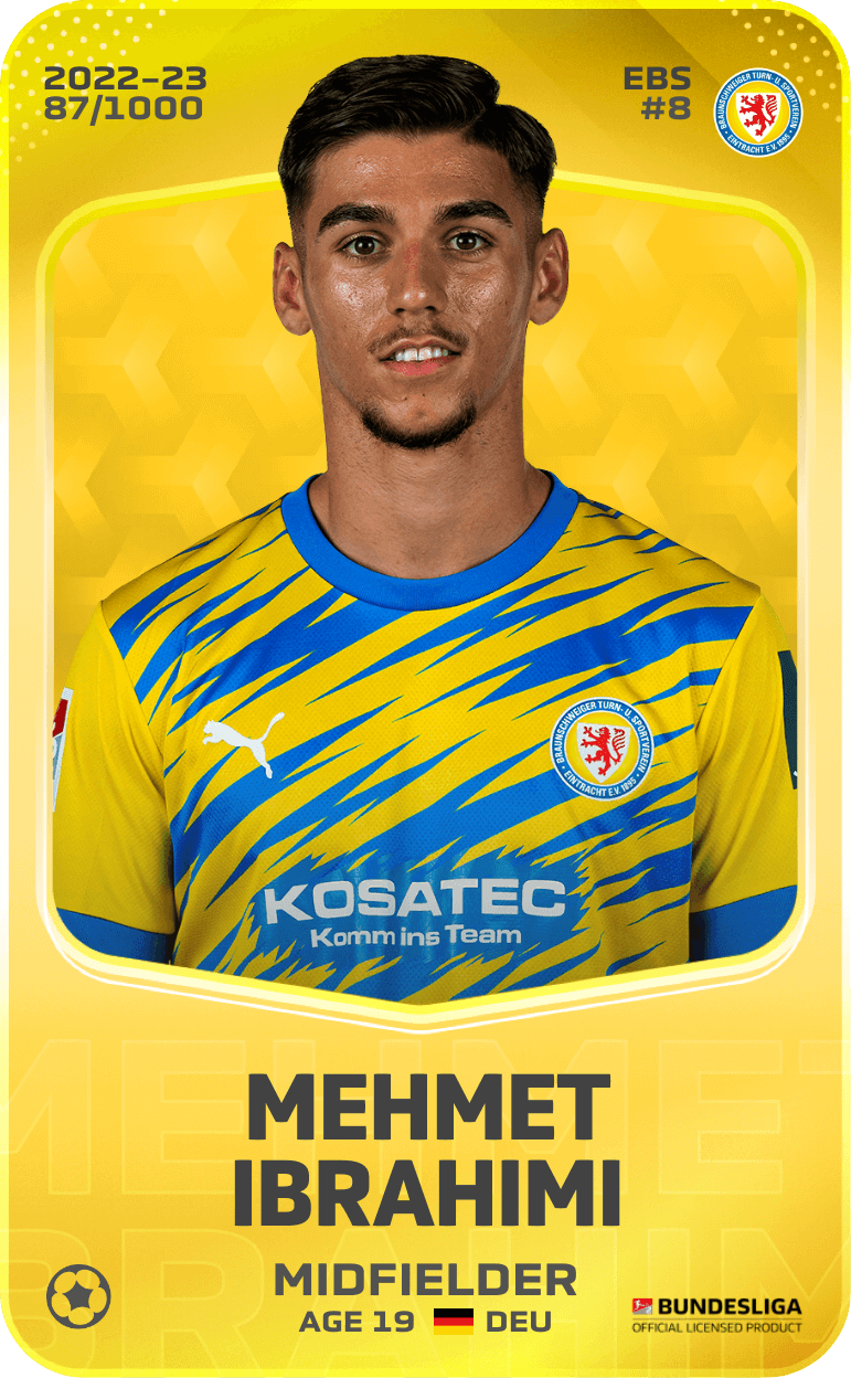 Mehmet Ibrahimi 2022-23 • Limited 87/1000