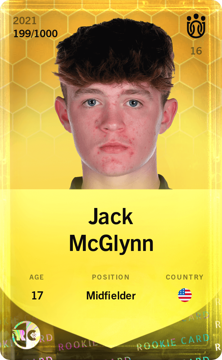 Jack McGlynn 2021-22 • Limited 199/1000