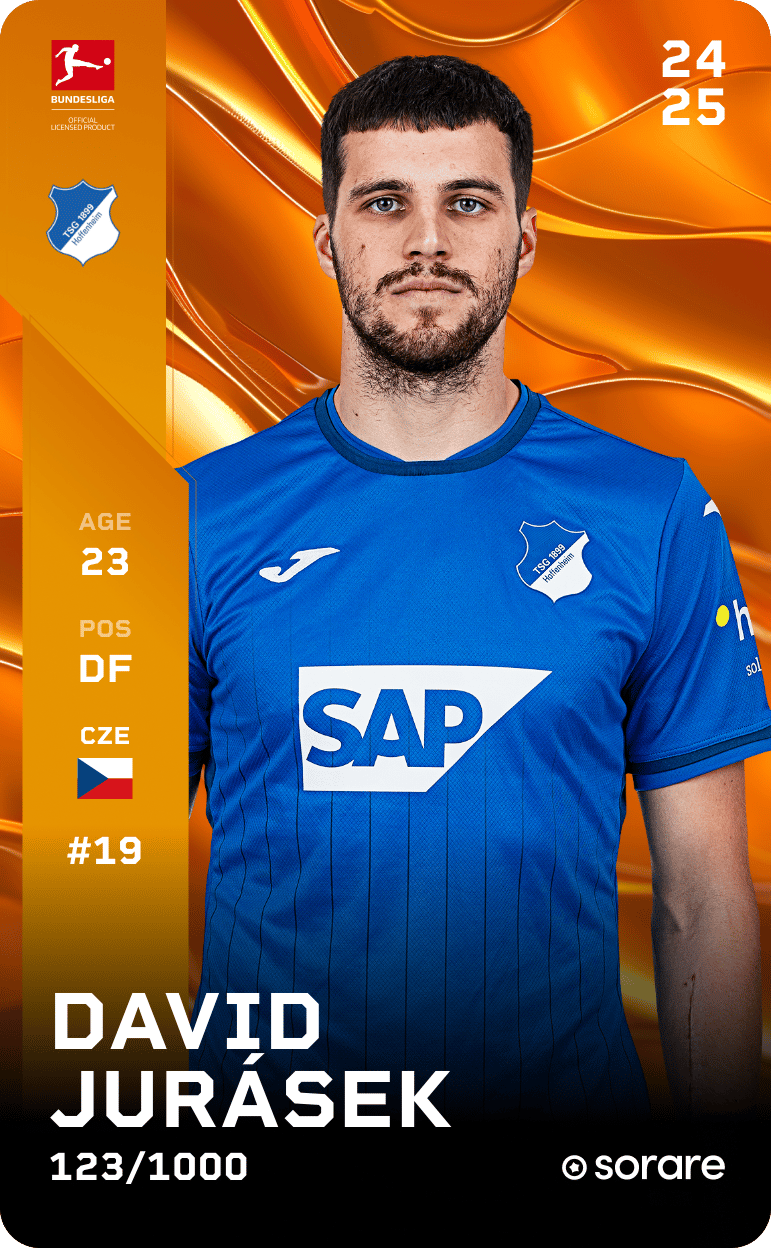 David Jurásek 2024-25 • Limited 123/1000