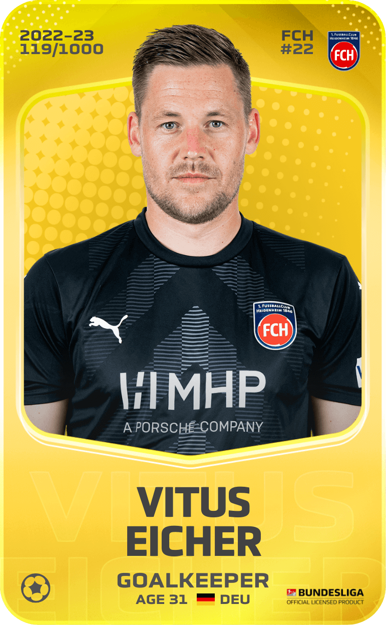 Vitus Eicher 2022-23 • Limited 119/1000