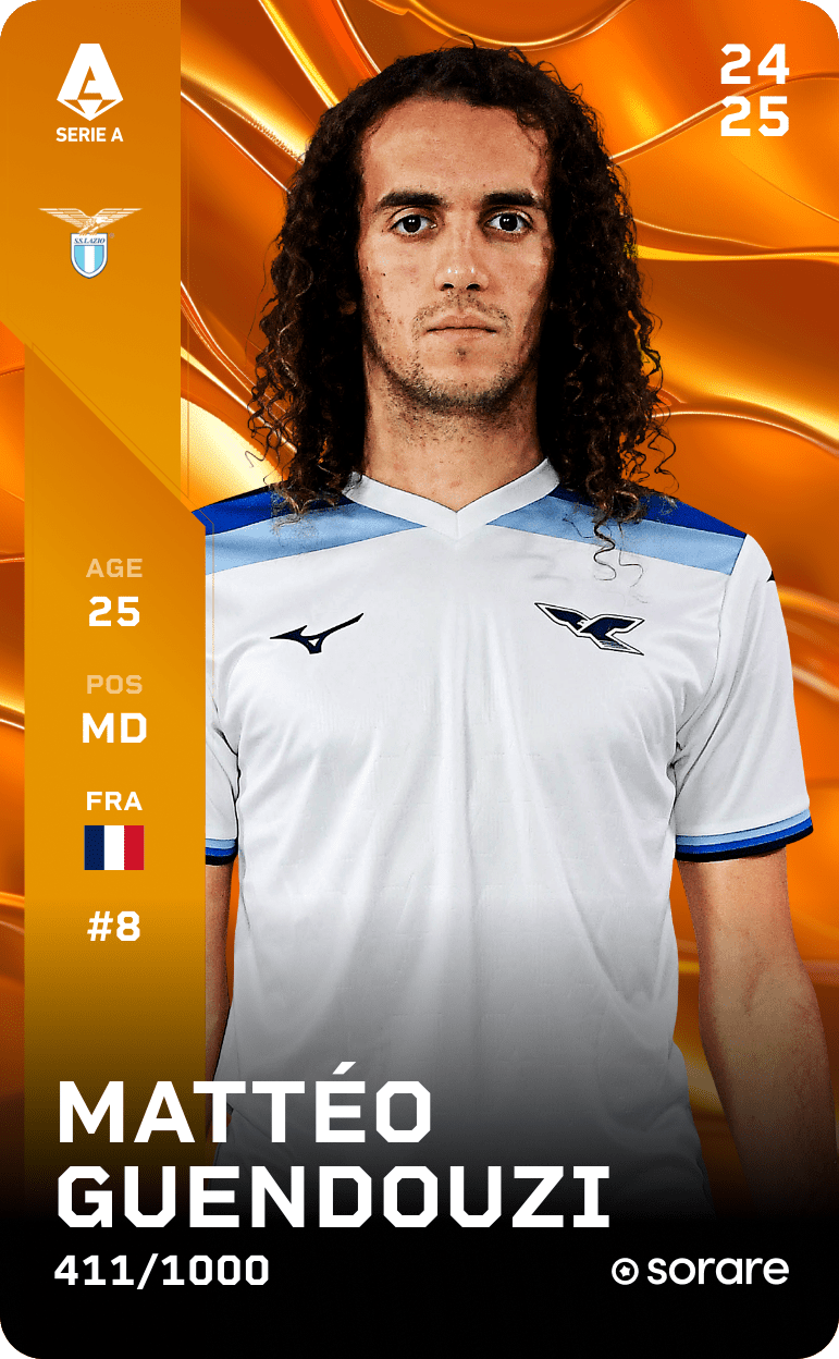 Mattéo Guendouzi 2024-25 • Limited 411/1000