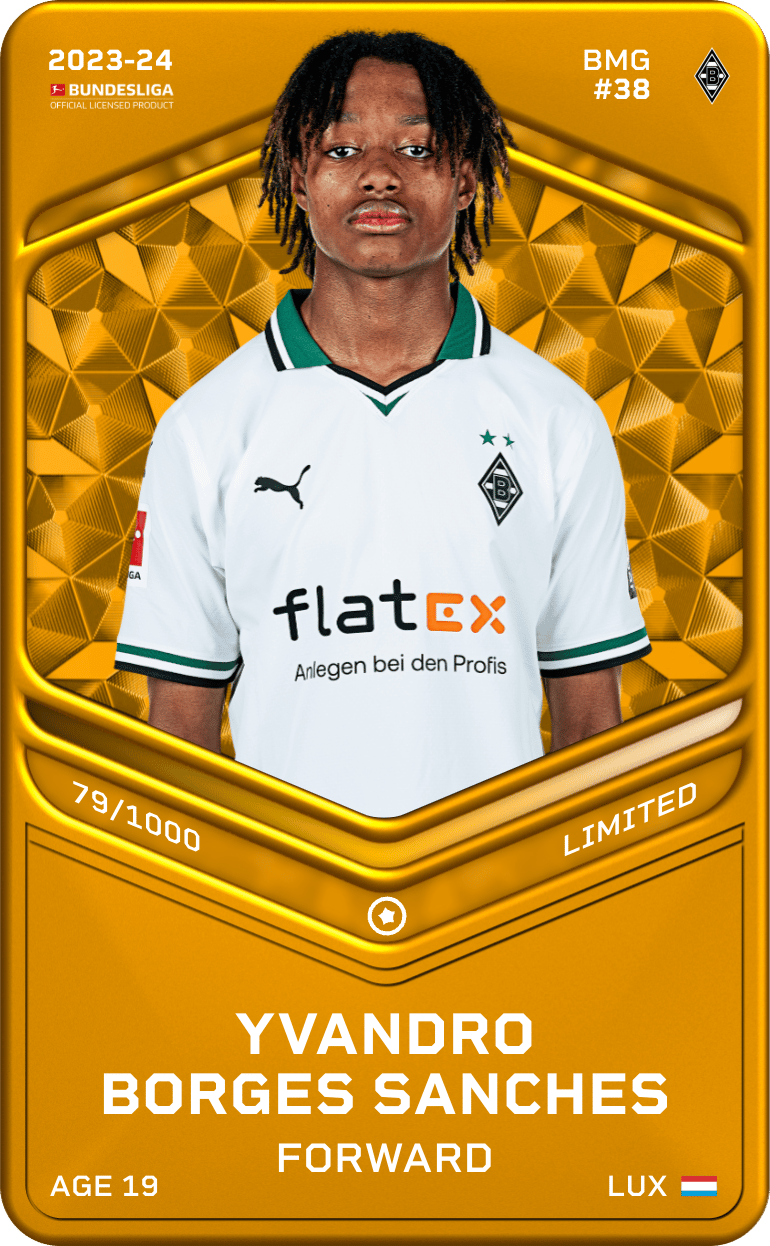 Yvandro Borges Sanches 2023-24 • Limited 79/1000