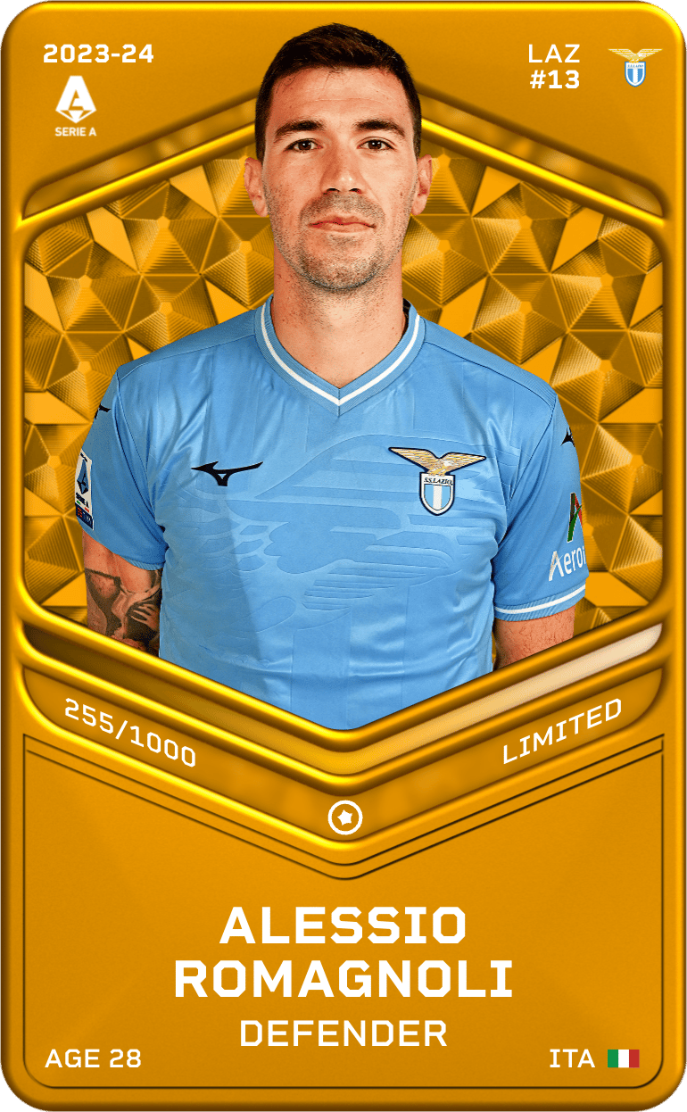 Alessio Romagnoli 2023-24 • Limited 255/1000