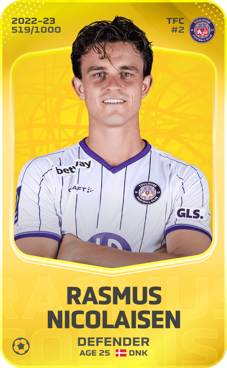 Rasmus Nicolaisen 2022-23 • Limited 519/1000