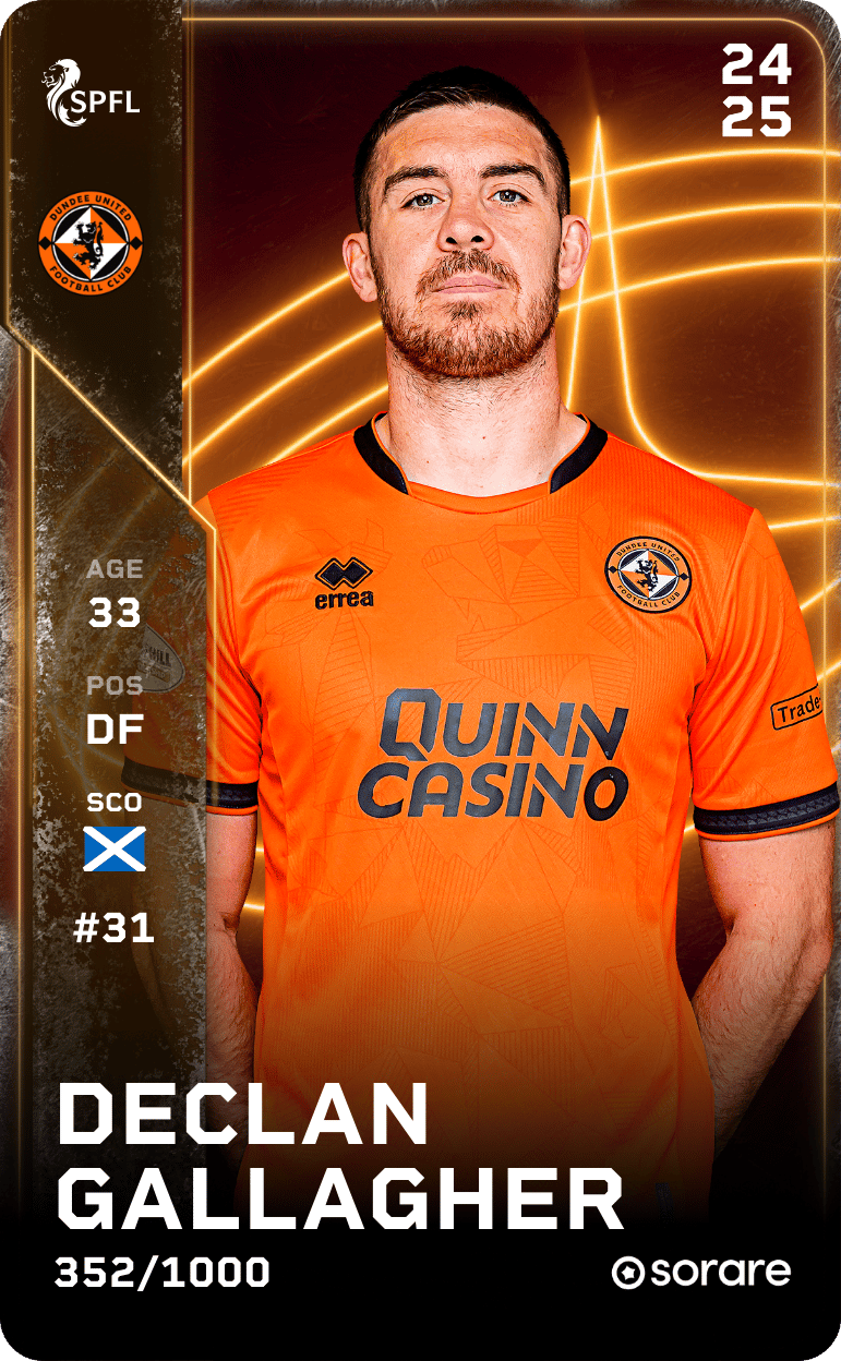 Declan Gallagher 2024-25 • Limited 352/1000