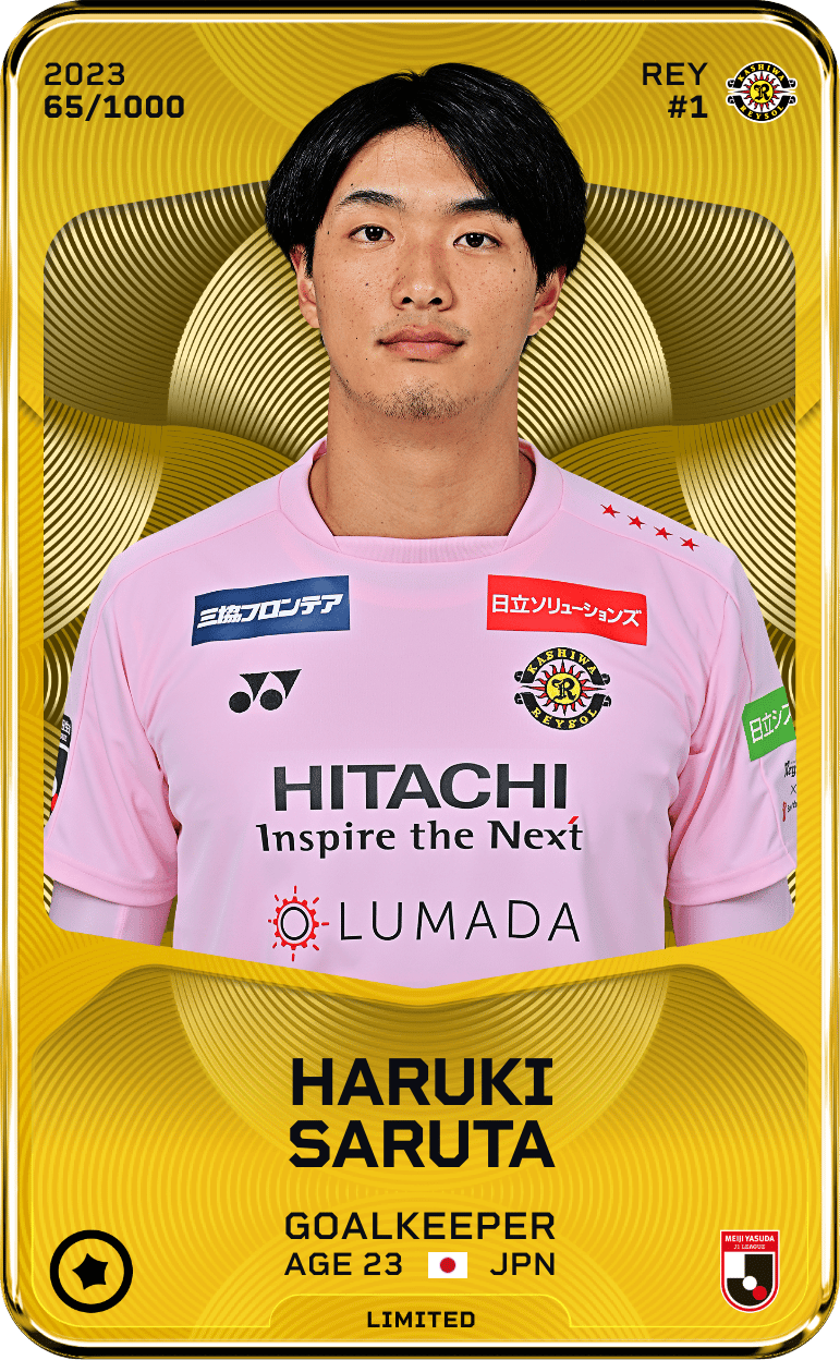 Haruki Saruta 2023-24 • Limited 65/1000