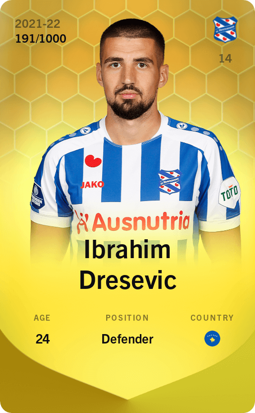 Ibrahim Dresevic 2021-22 • Limited 191/1000