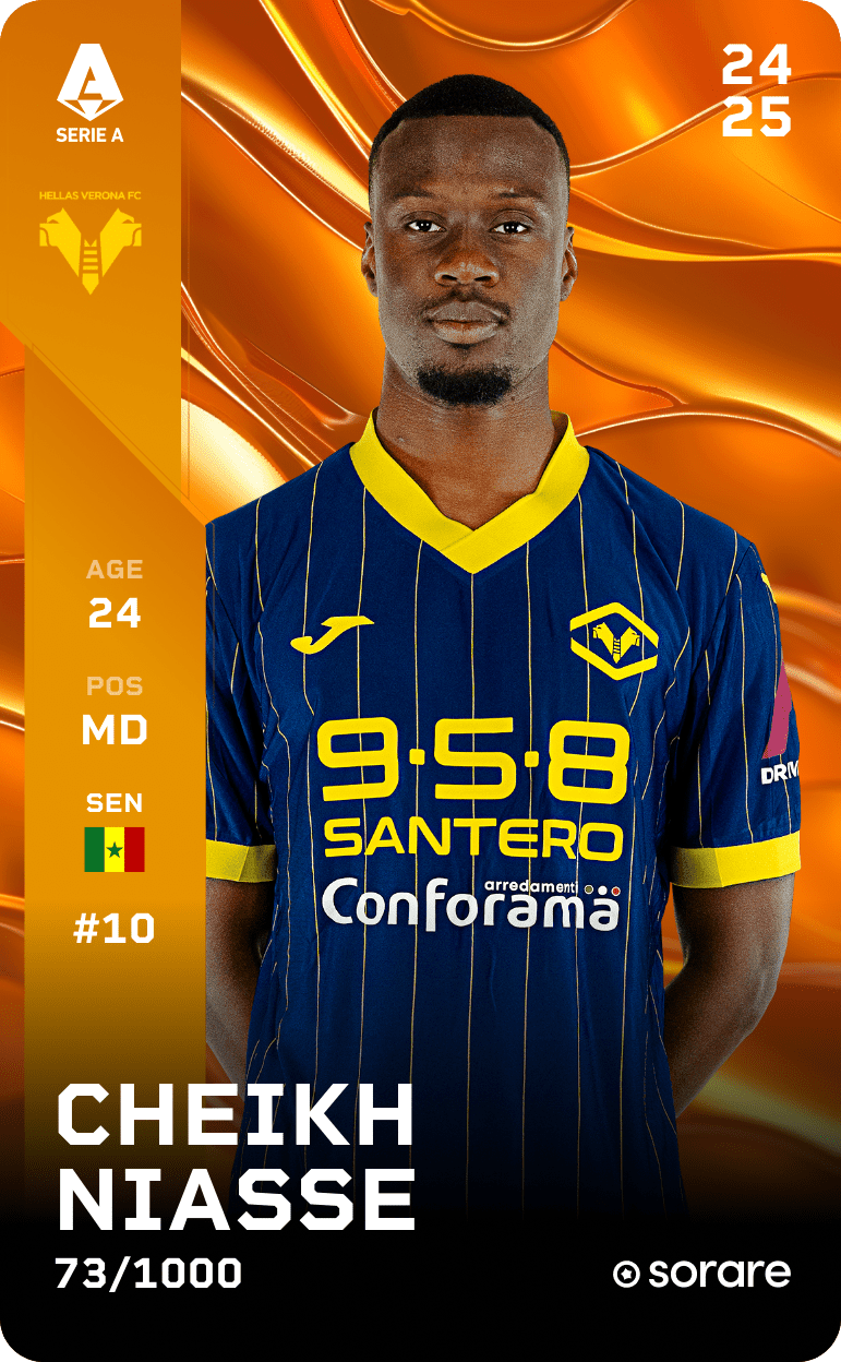 Cheikh Niasse 2024-25 • Limited 73/1000