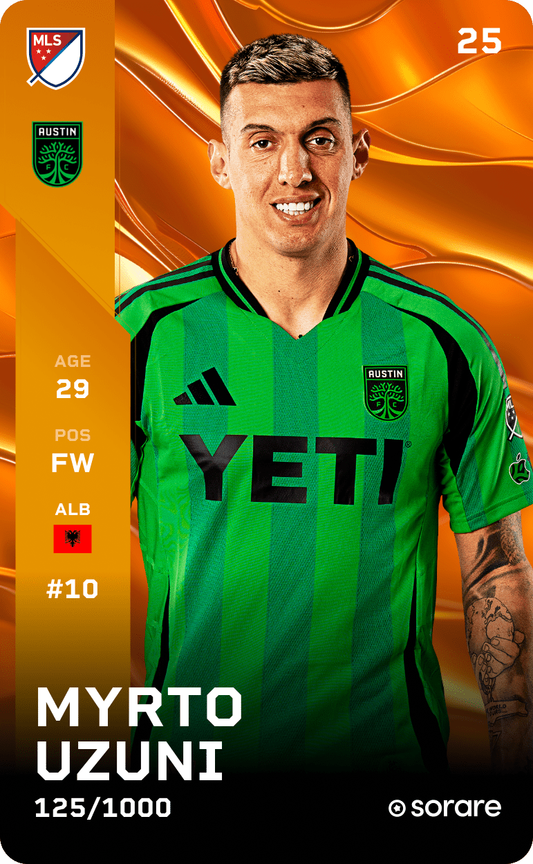 Myrto Uzuni 2025-26 • Limited 125/1000