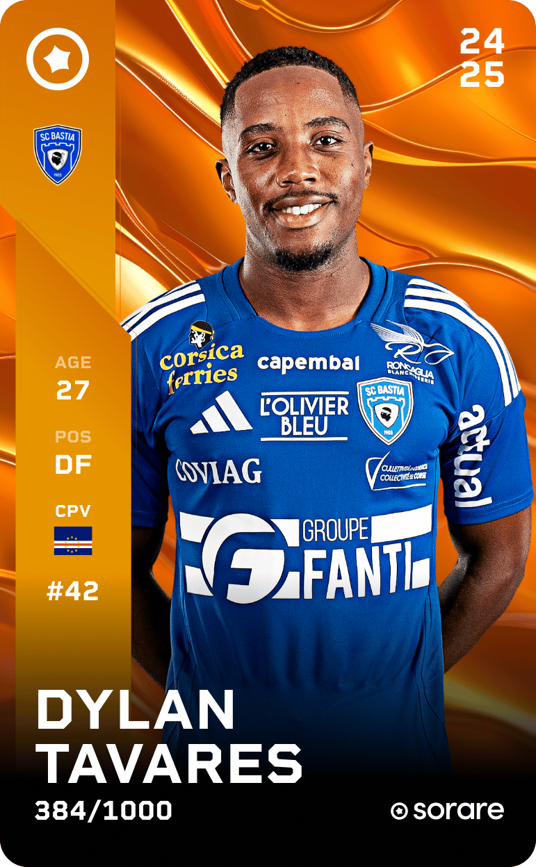 Dylan Tavares 2024-25 • Limited 384/1000