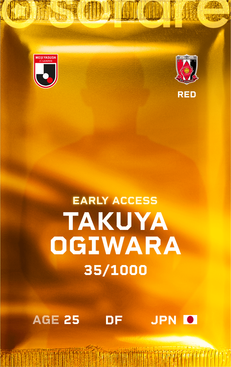 Takuya Ogiwara 2025-26 • Limited 35/1000