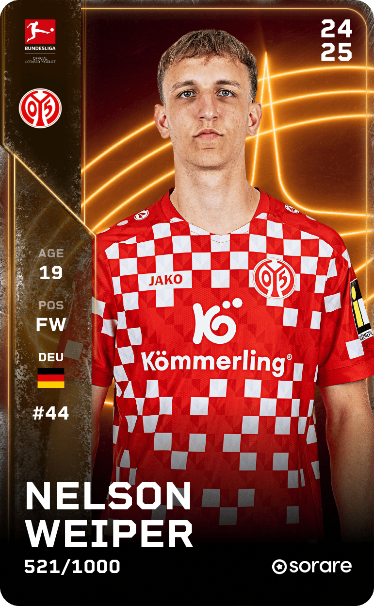 Nelson Weiper 2024-25 • Limited 521/1000