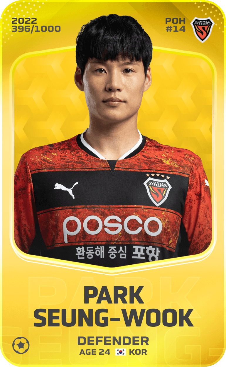Park Seung-Wook 2022-23 • Limited 396/1000