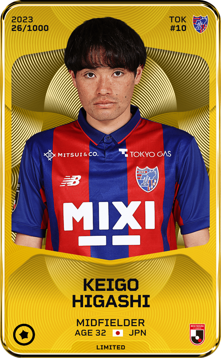 Keigo Higashi 2023-24 • Limited 26/1000