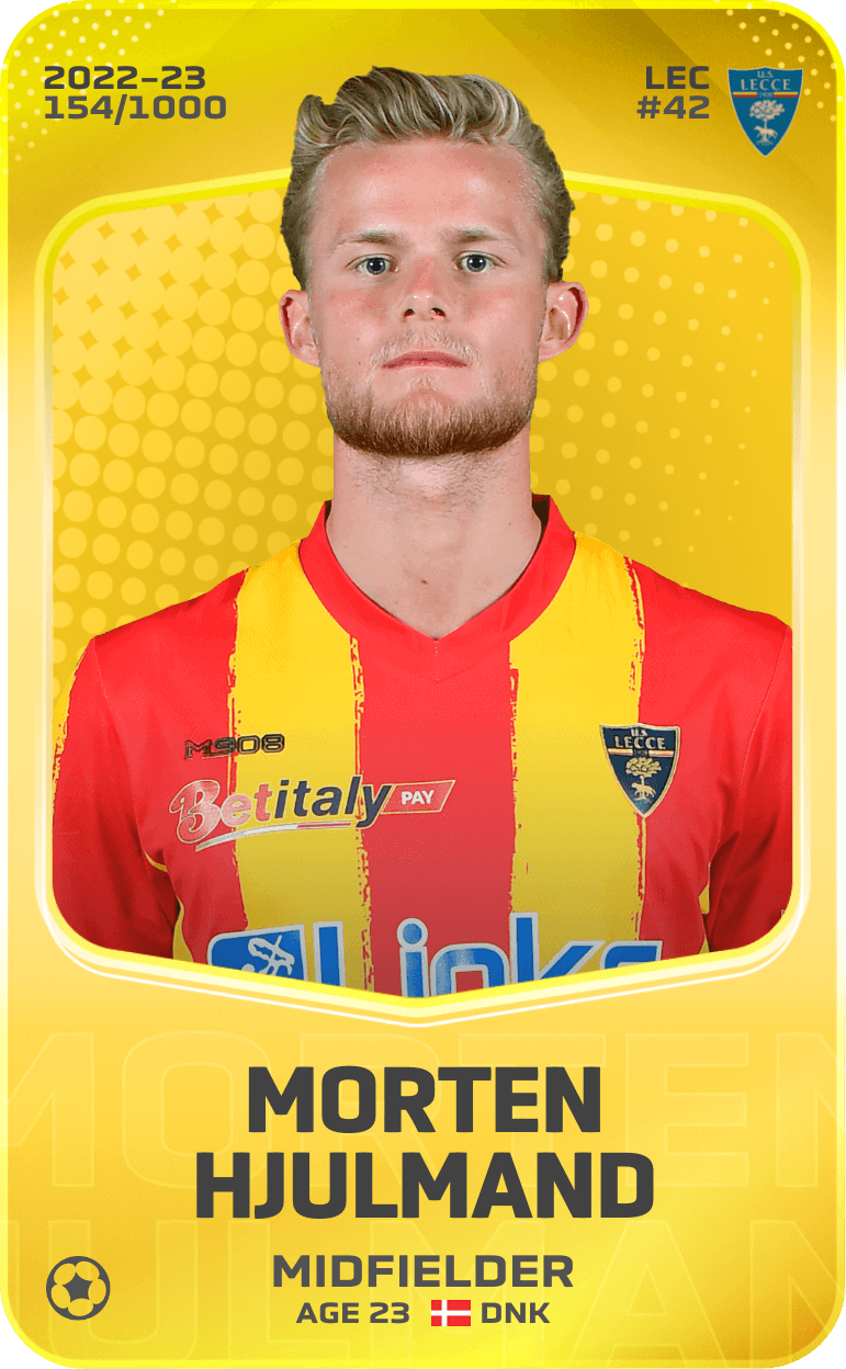 Morten Hjulmand 2022-23 • Limited 154/1000