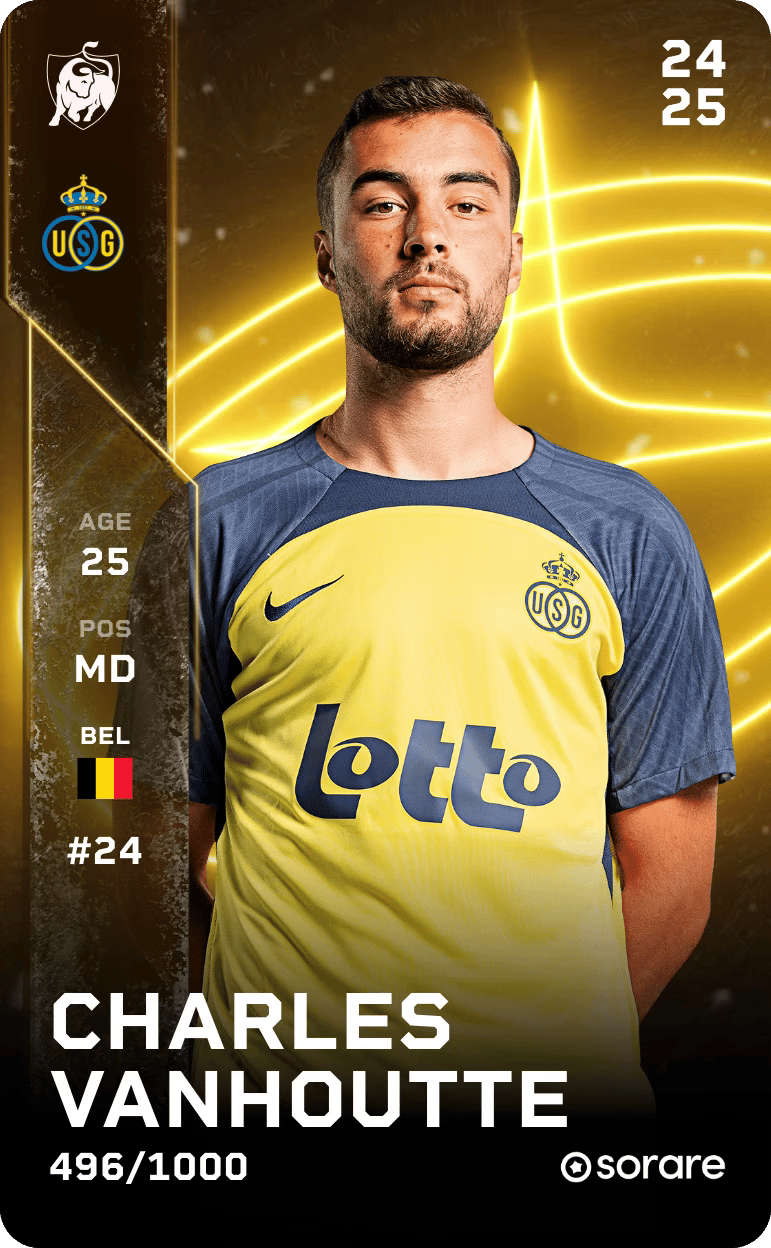 Charles Vanhoutte 2024-25 • Limited 496/1000