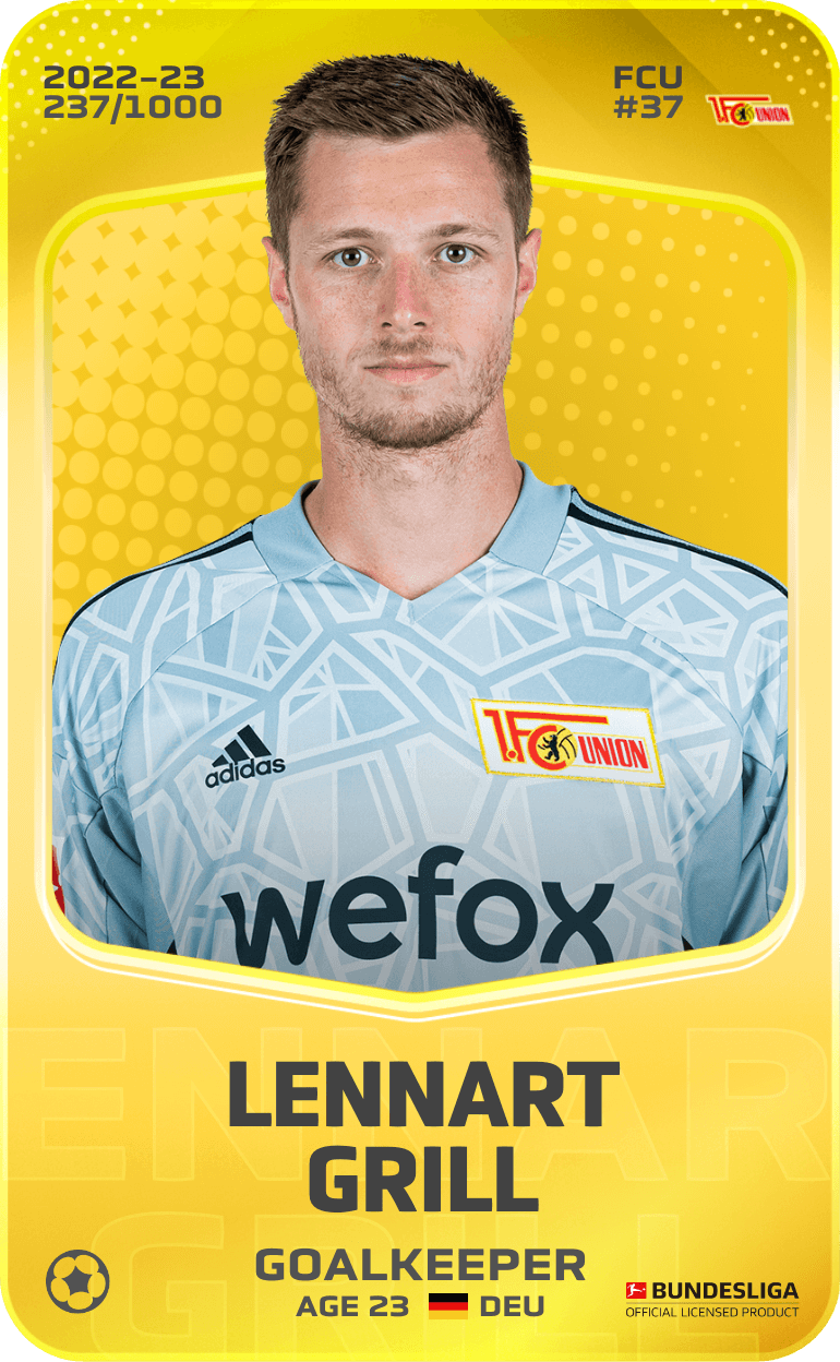 Lennart Grill 2022-23 • Limited 237/1000