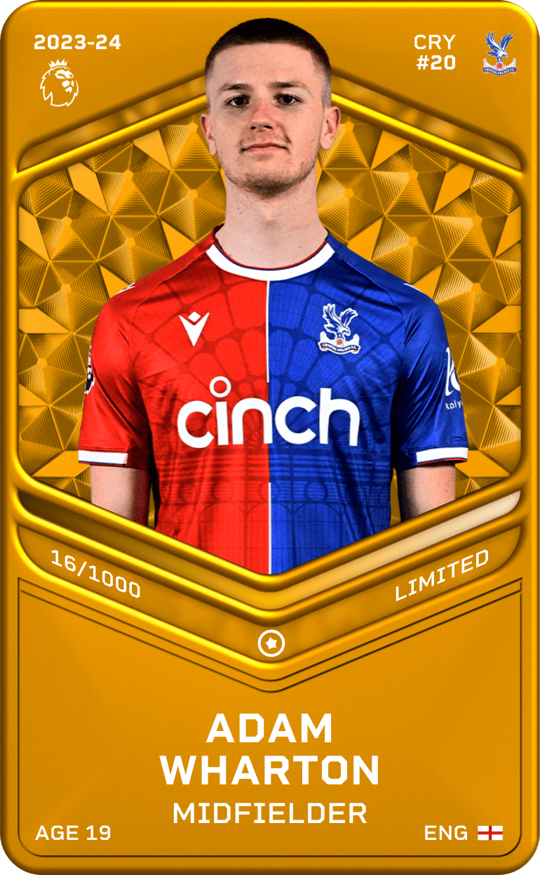 Adam Wharton 2023-24 • Limited 16/1000