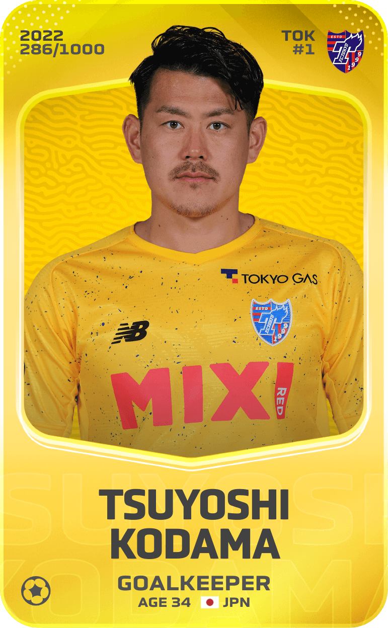 Tsuyoshi Kodama 2022-23 • Limited 286/1000