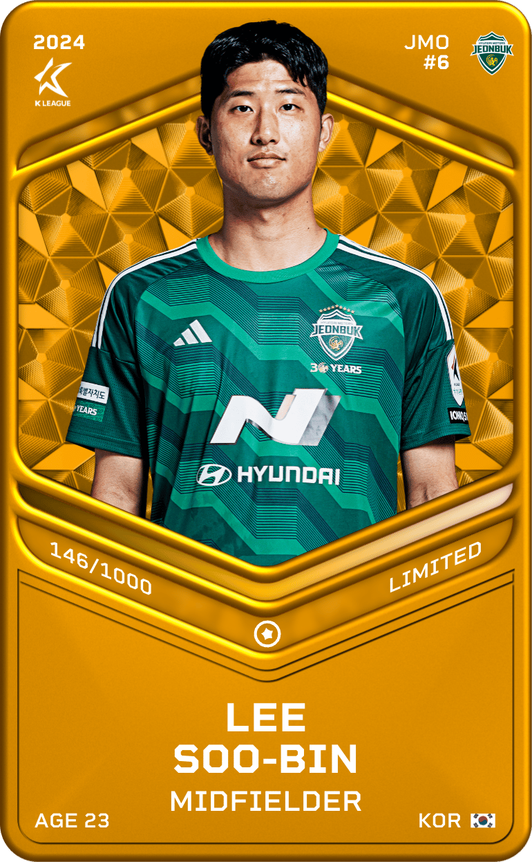Lee Soo-Bin 2024-25 • Limited 146/1000