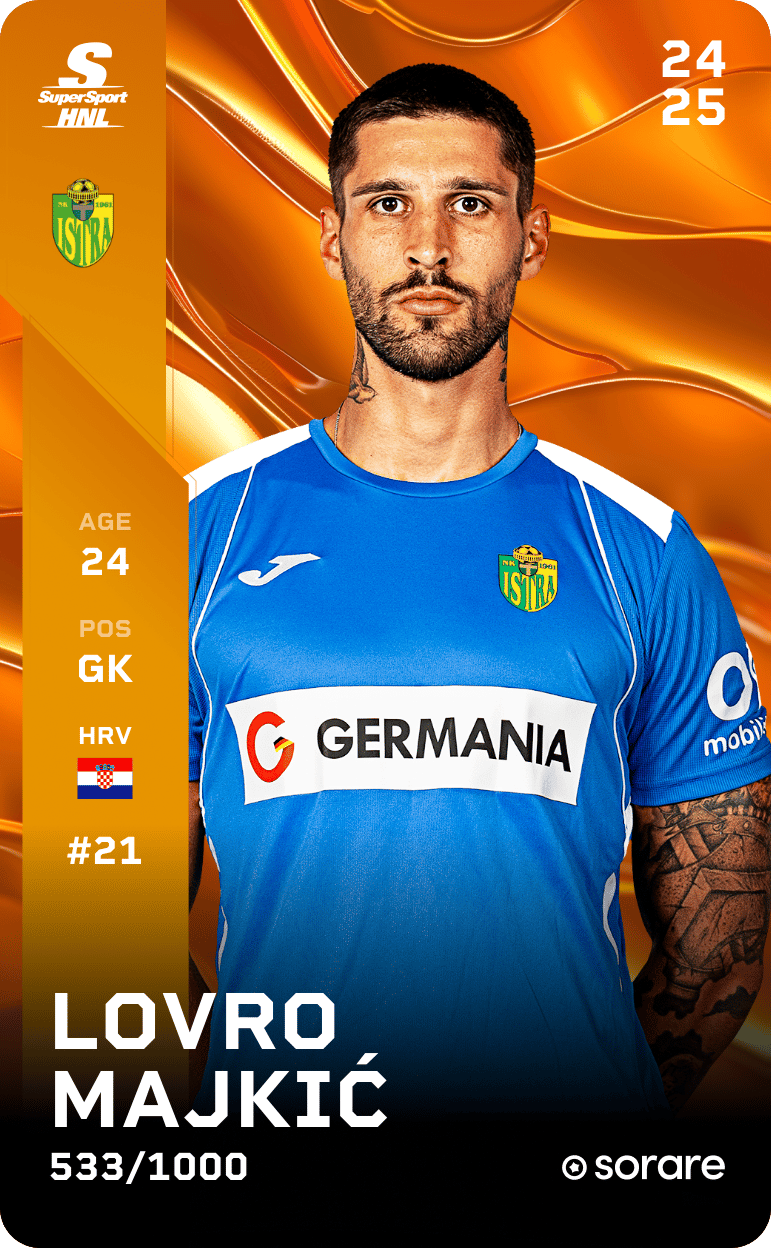Lovro Majkić 2024-25 • Limited 533/1000