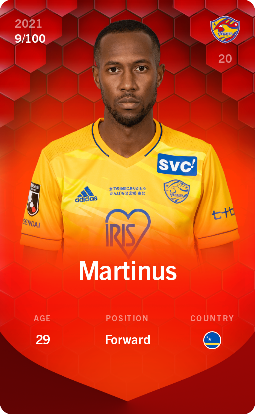 Sorare - Sorare Official - Martinus 2021-22 • Rare 9/100 - NFT # 112909539811179677882266969079527130293659984853448550896183110841665434873731