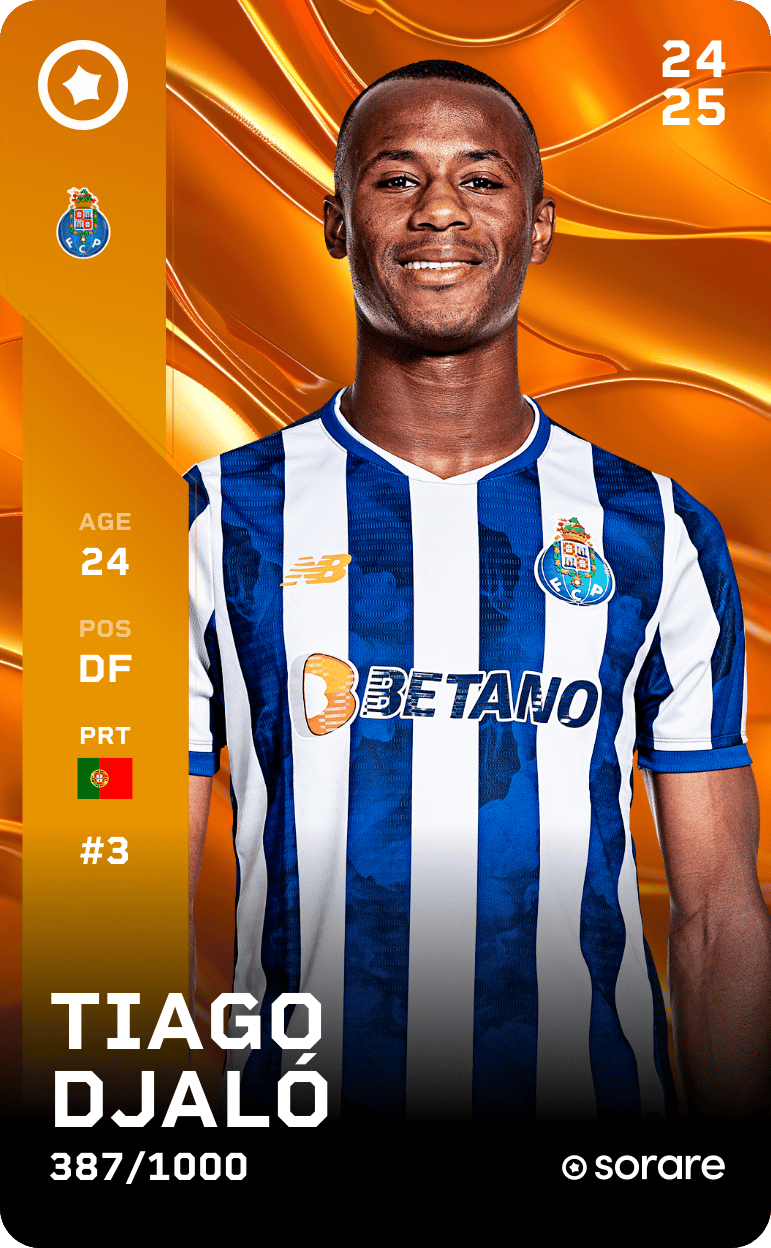 Tiago Djaló 2024-25 • Limited 387/1000