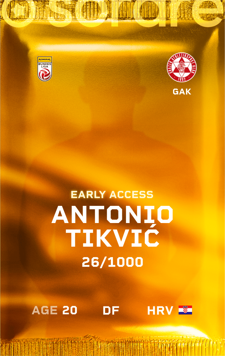 Antonio Tikvić 2024-25 • Limited 26/1000