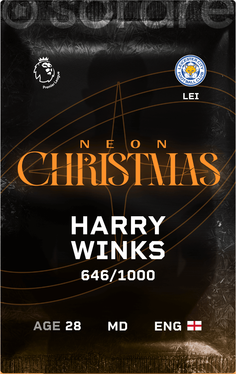 Harry Winks 2024-25 • Limited 646/1000