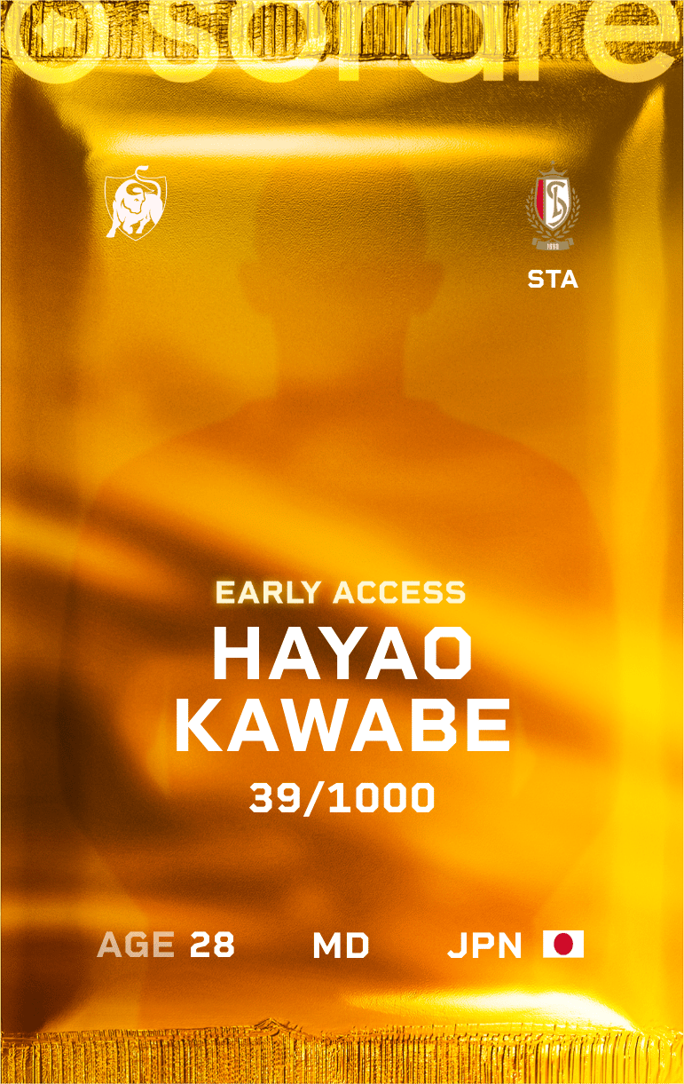Hayao Kawabe 2024-25 • Limited 39/1000