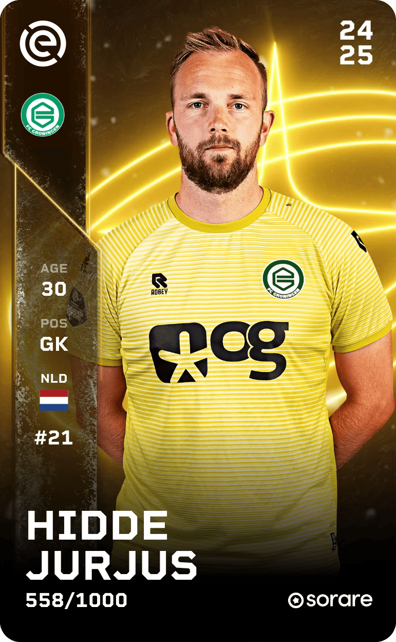 Hidde Jurjus 2024-25 • Limited 558/1000