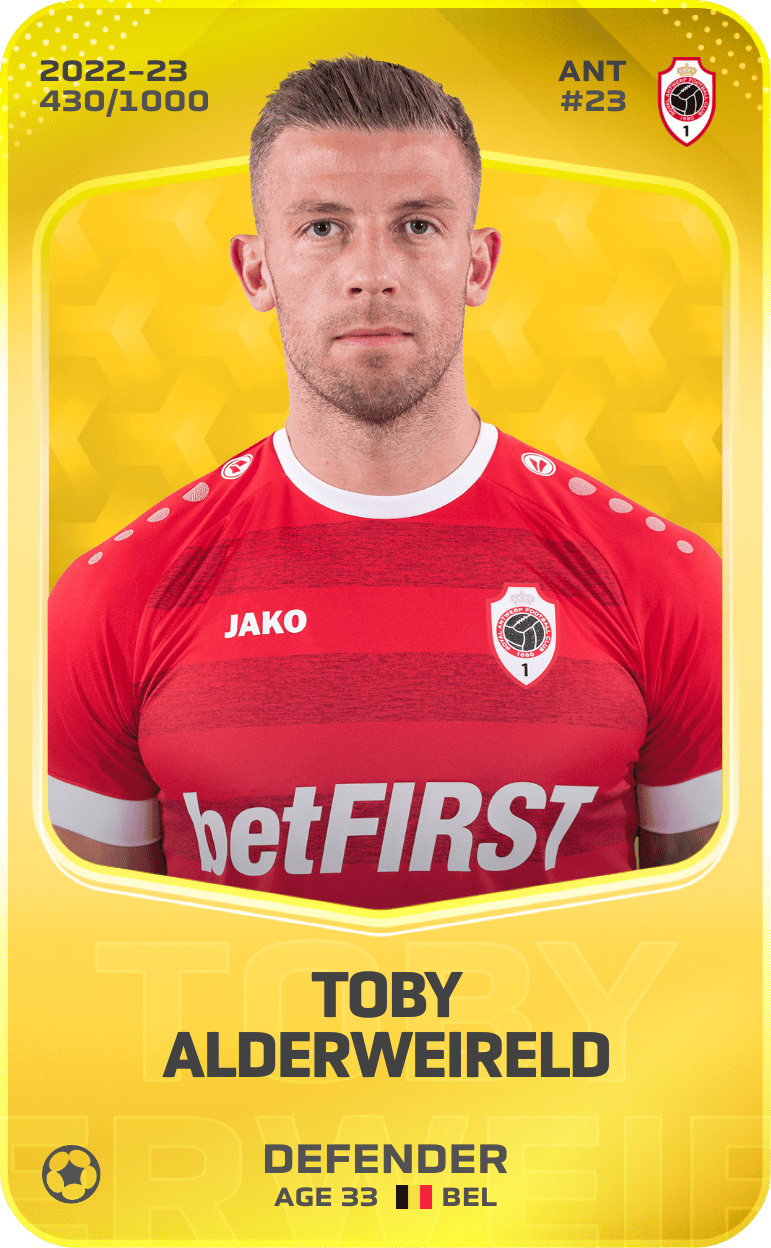 Toby Alderweireld 2022-23 • Limited 430/1000