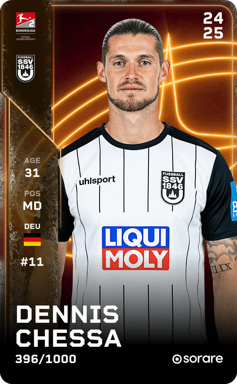 Dennis Chessa 2024-25 • Limited 396/1000