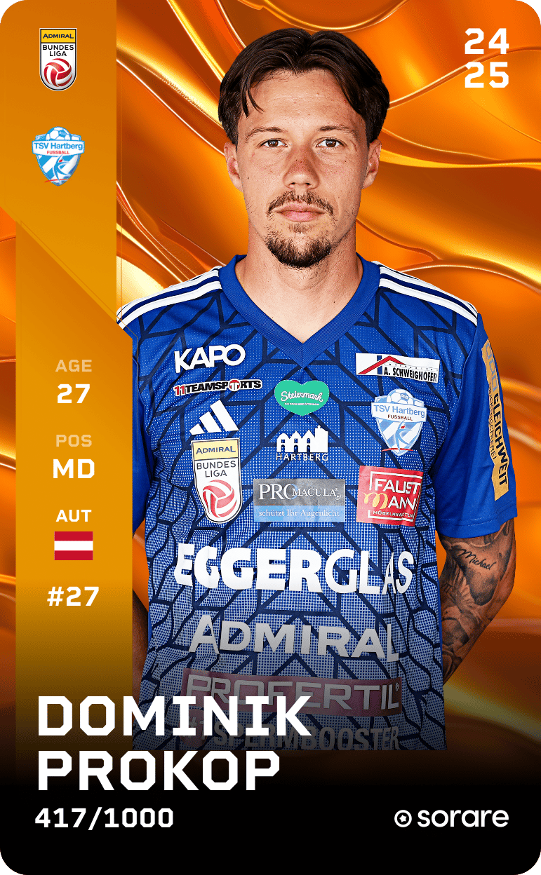 Dominik Prokop 2024-25 • Limited 417/1000