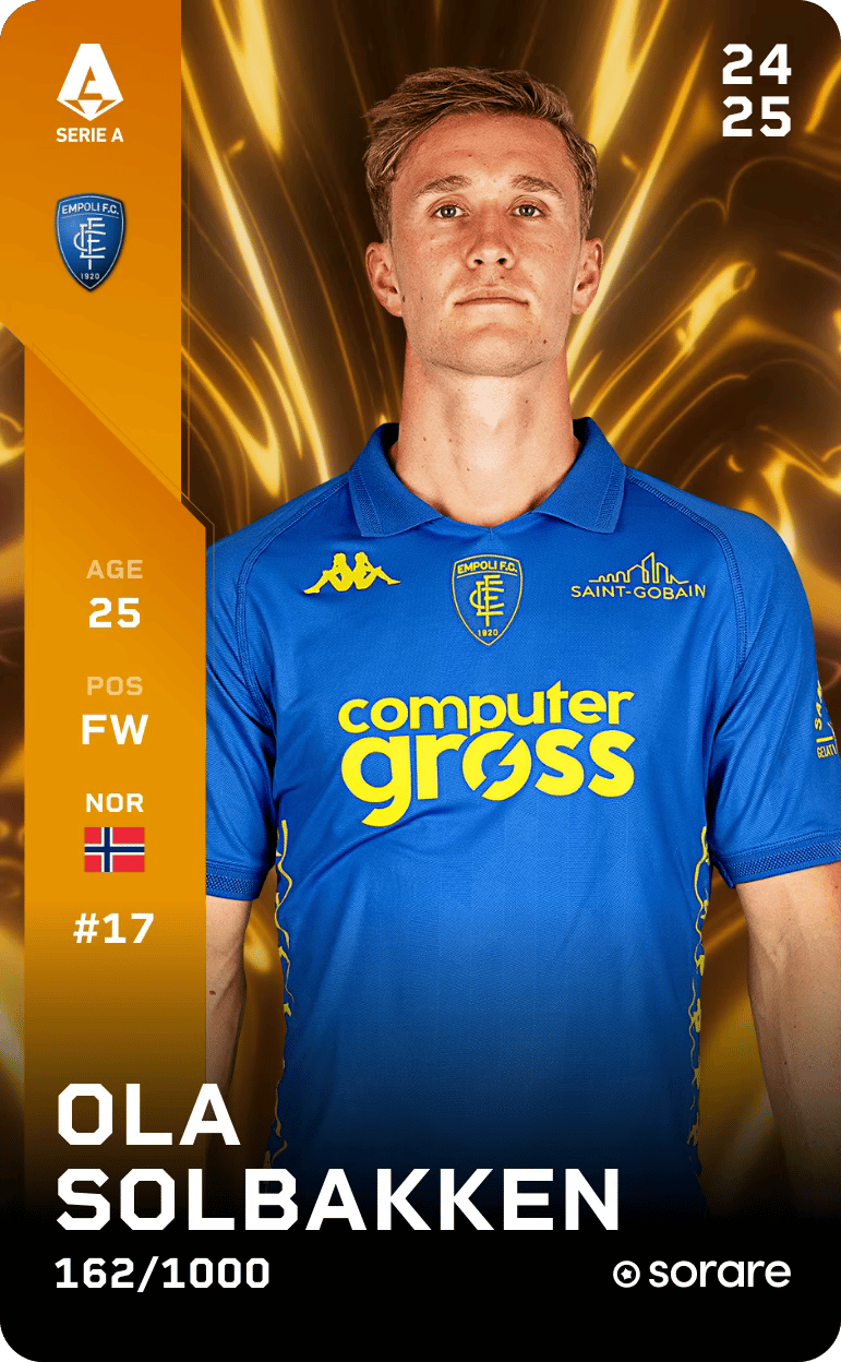 Ola Solbakken 2024-25 • Limited 162/1000