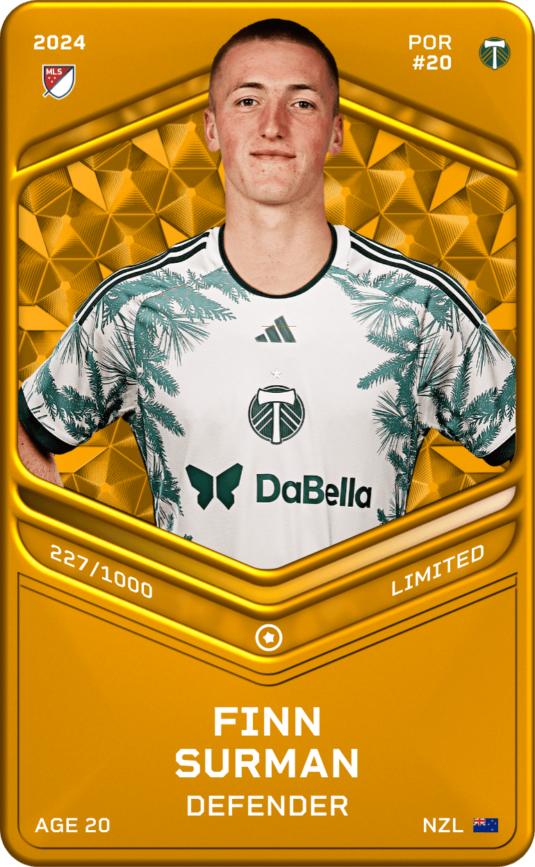 Finn Surman 2024-25 • Limited 227/1000