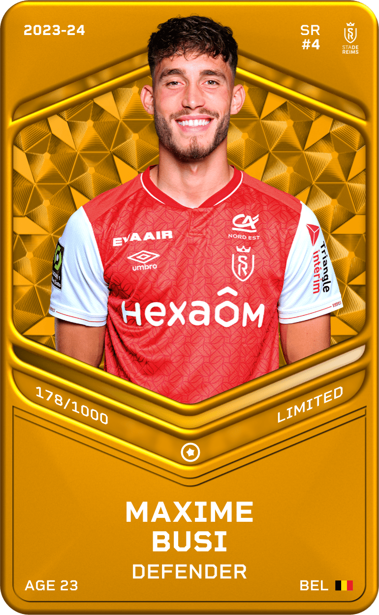 Maxime Busi 2023-24 • Limited 178/1000