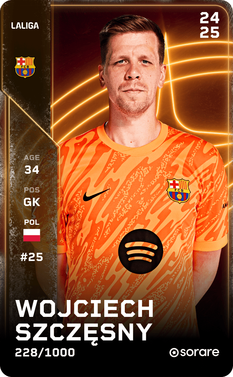 Wojciech Szczęsny 2024-25 • Limited 228/1000