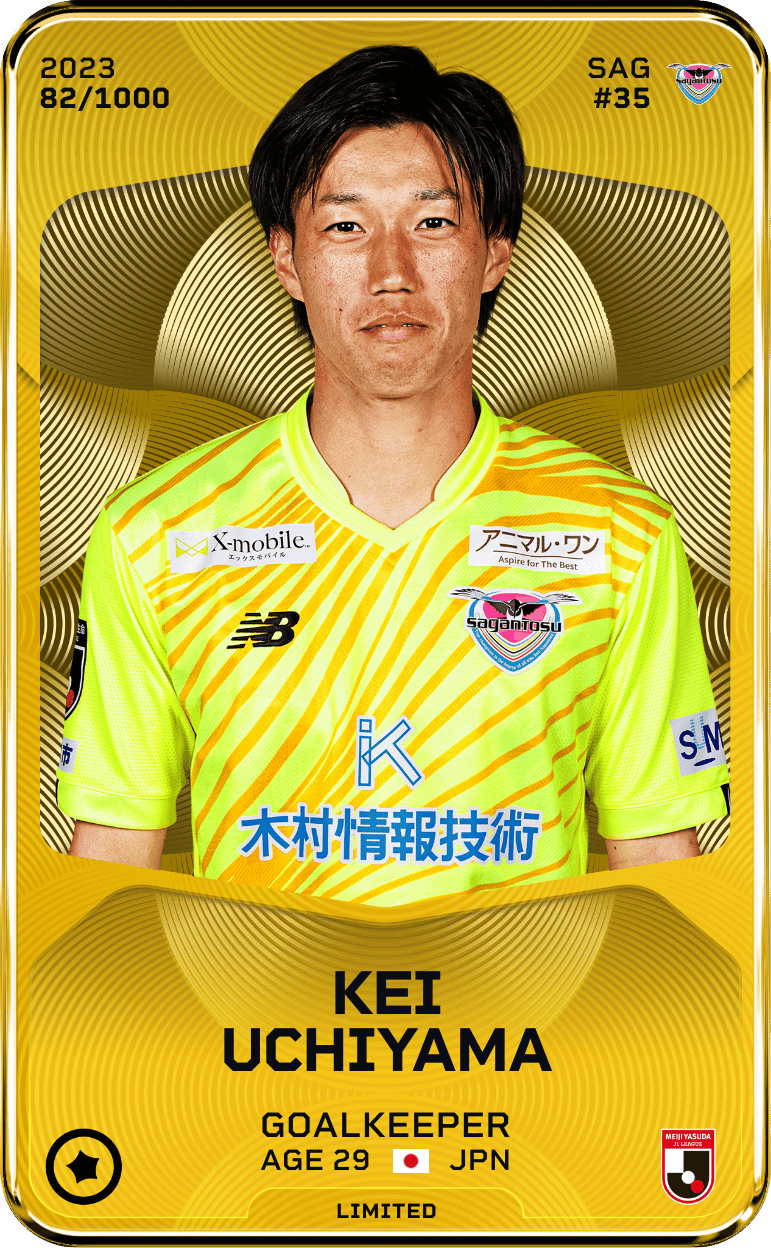 Kei Uchiyama 2023-24 • Limited 82/1000