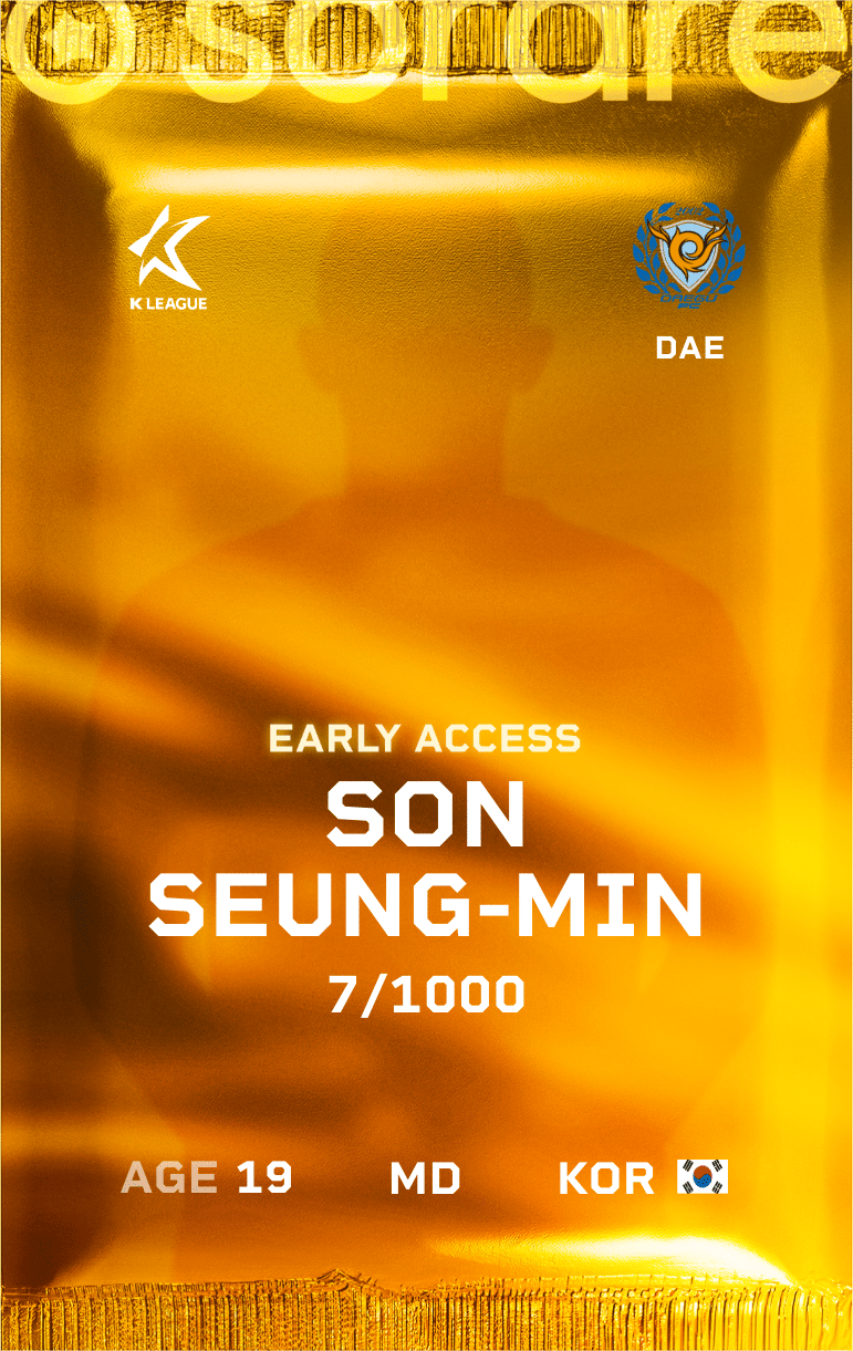 Son Seung-Min 2025-26 • Limited 7/1000