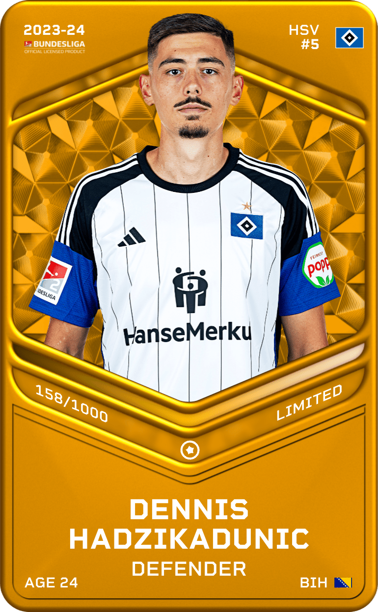 Dennis Hadzikadunic 2023-24 • Limited 158/1000