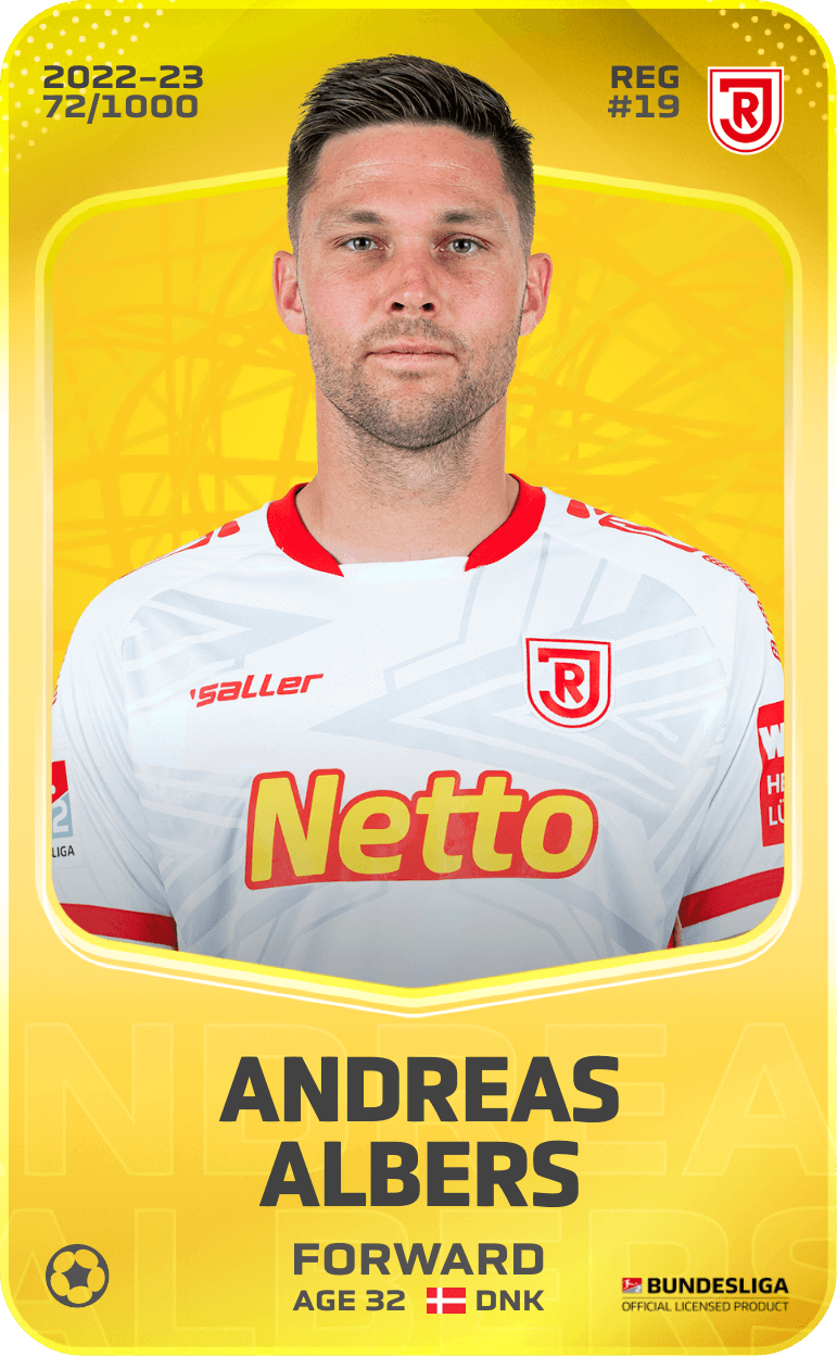 Andreas Albers 2022-23 • Limited 72/1000