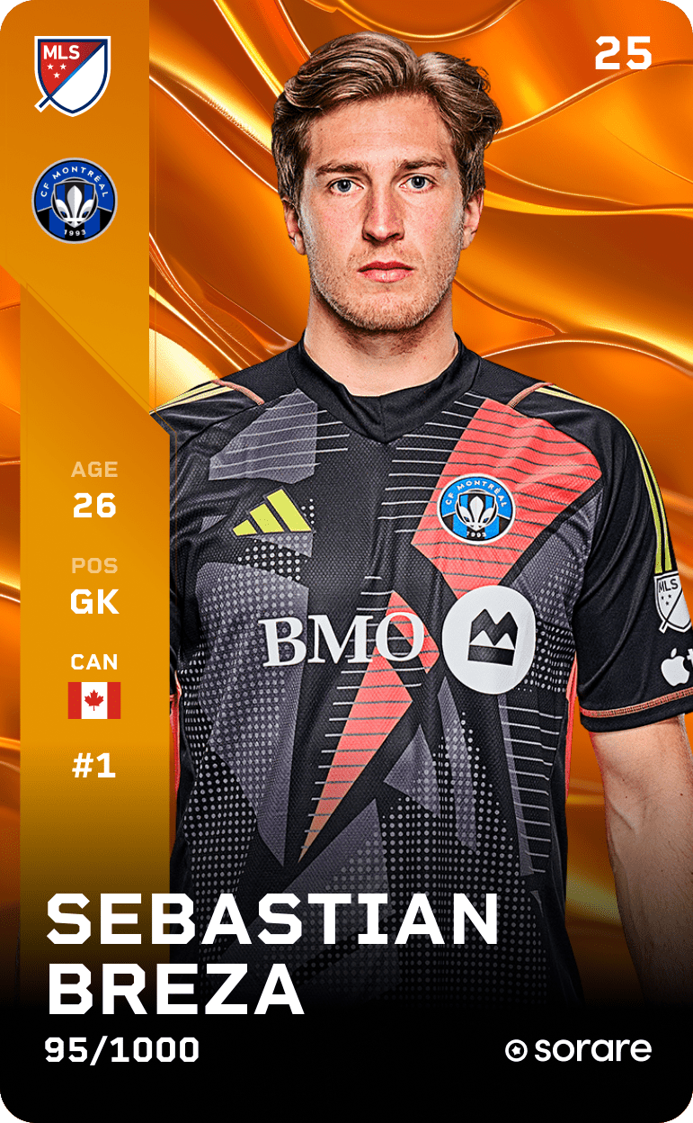 Sebastian Breza 2025-26 • Limited 95/1000