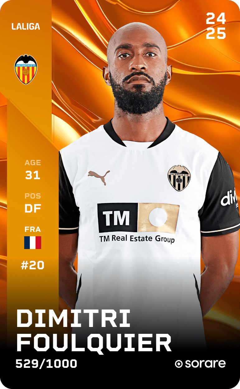Dimitri Foulquier 2024-25 • Limited 529/1000