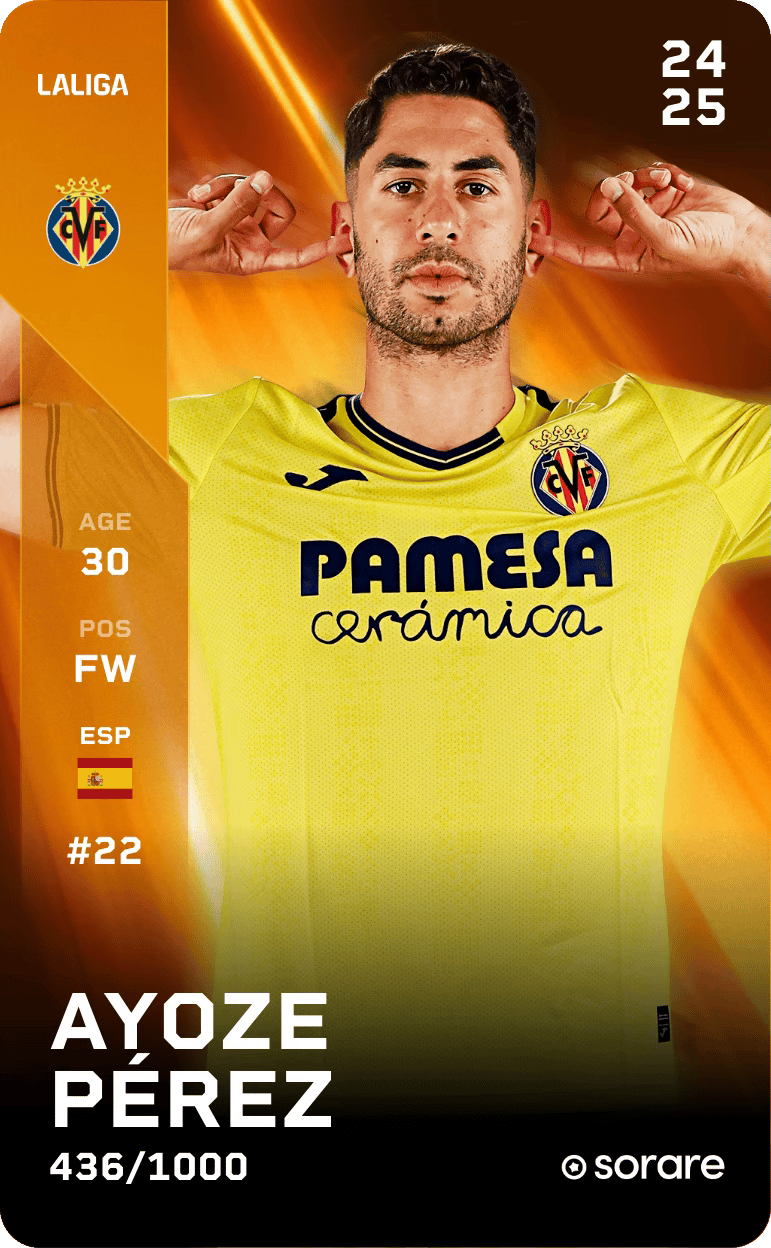 Ayoze Pérez 2024-25 • Limited 436/1000