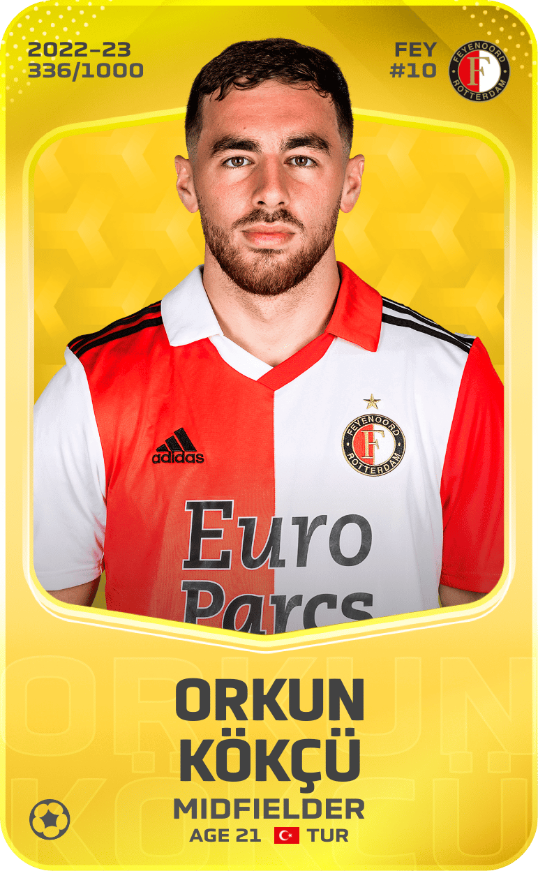 Orkun Kökçü 2022-23 • Limited 336/1000