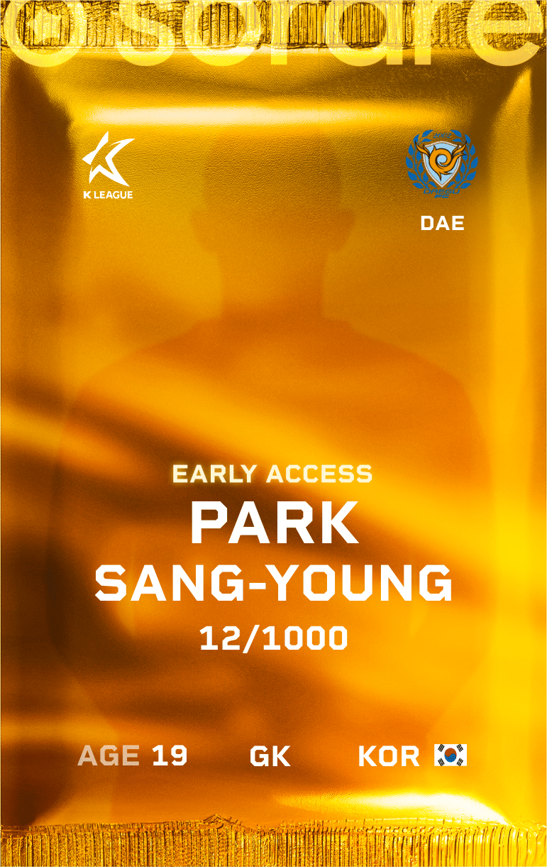 Park Sang-Young 2025-26 • Limited 12/1000
